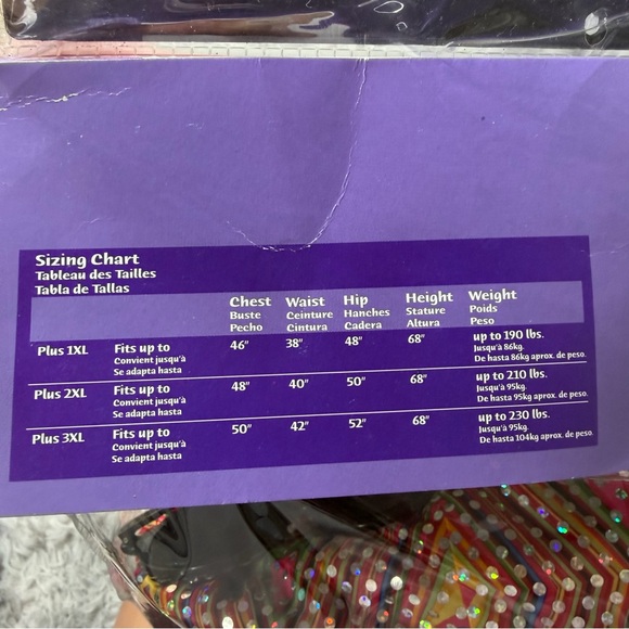 California Costumes Discolicious Plus Size Hippie Costume Disco 70s Costume 3X - Picture 8 of 8